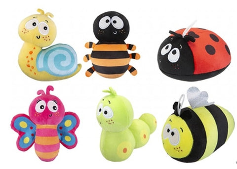 Colourful Insect Teddies 17cm