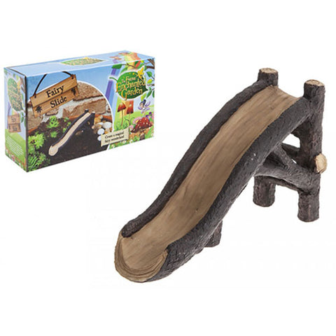 Fairy Garden Wooden Slide