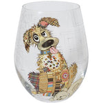 Murphy Mutt Stemless Glass