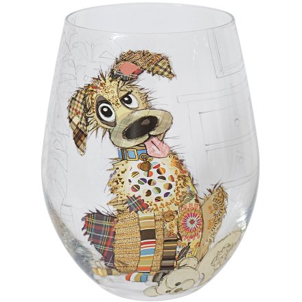 Murphy Mutt Stemless Glass