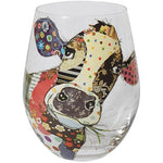 Connie The Cow Stemless Glass