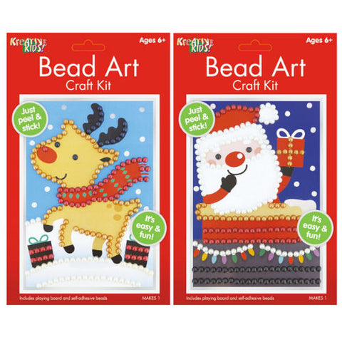 Christmas Bead Art Craft Set