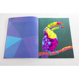 Jumbo Neon Sticker Animal Mosaic Book