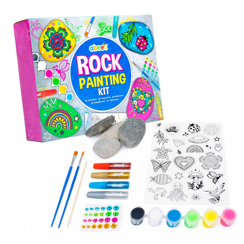 Super Groovy Rock Painting Kit