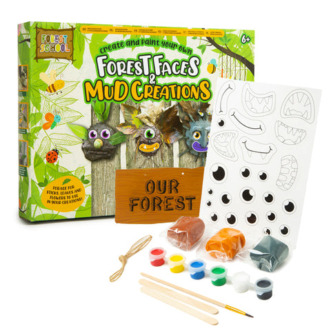 Forest Faces & Mud Creations Kit