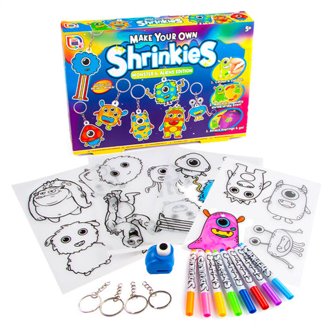Monsters & Aliens Shrinkies Create Kit