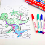 Dinosaurs Mess Free Colour Burst Kit