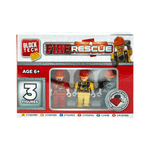 Mini Block Tech Fire Rescue Figures
