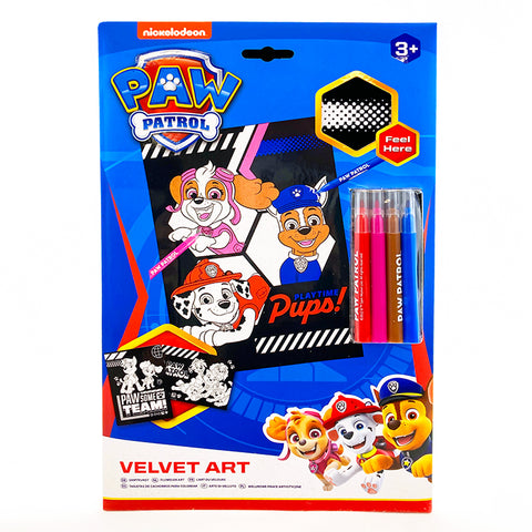 Paw Patrol Velvet Art