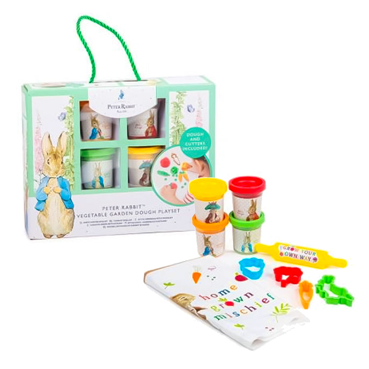 Peter Rabbit Jumbo Vegetable Garden Play Dough Set – Sweetpea & Rose