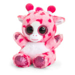 Motsu 15cm Pink Heart Giraffe Soft Toy