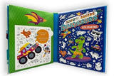 Robots, Racers & Dinosaurs Colouring Activity Book