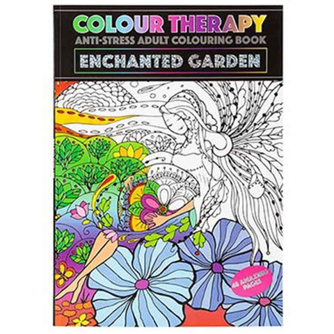 Enchanted Garden Colour Therapy Book