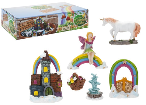 Fairy Garden Fantasy Land Unicorn Set