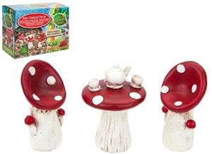 Fairy Garden Toadstool Tea Party Set