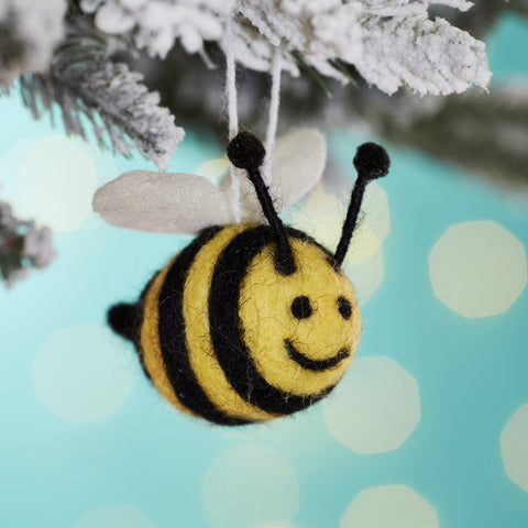 Bee Felt Decoration