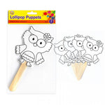 Lollipop Puppets 4pk