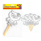 Lollipop Puppets 4pk