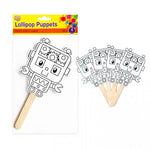 Lollipop Puppets 4pk
