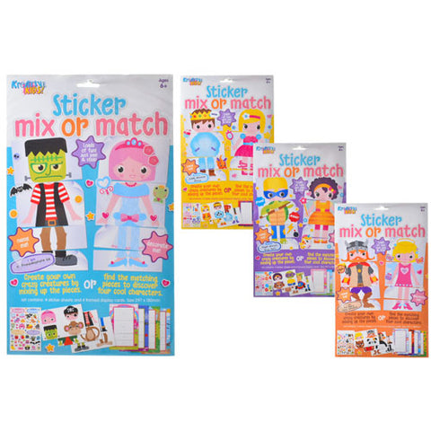 Sticker Mix & Match Play Set
